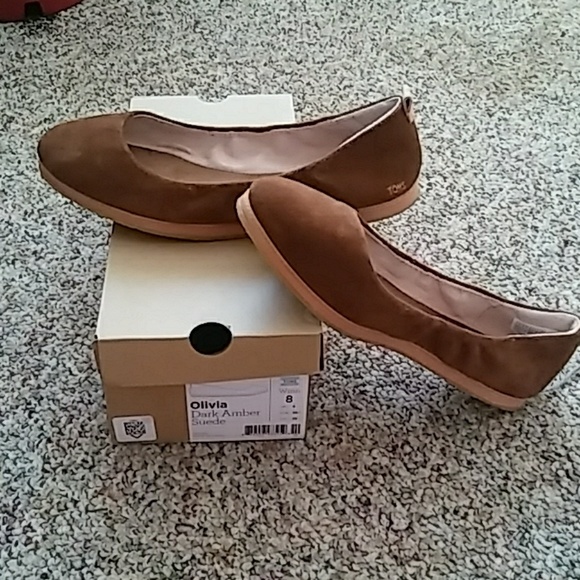toms olivia flat